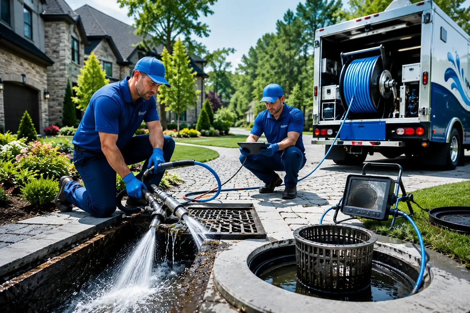 Local outdoor drain cleaning professionals in Shiloh, OH